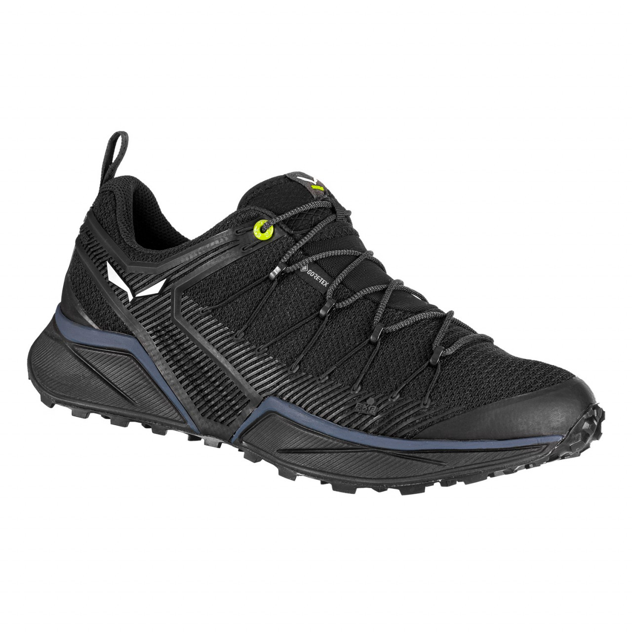 Salewa Men's Dropline GORE-TEX® Hiking Shoes Black/Yellow UEB-341850